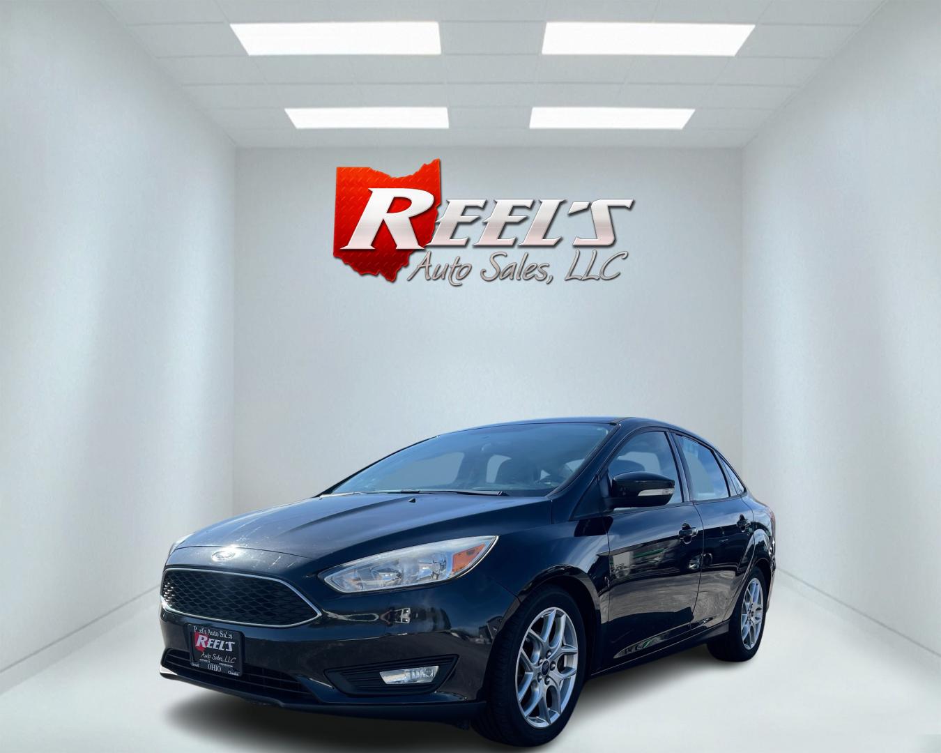 2015 Black /Black Ford Focus SE Sedan (1FADP3F27FL) with an 2.0L I4 DOHC 16V engine, 6-Speed Automatic transmission, located at 11115 Chardon Rd. , Chardon, OH, 44024, (440) 214-9705, 41.580246, -81.241943 - Photo#0